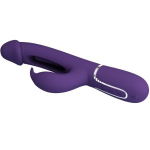 High Tech Pretty Love Kampas Rabbit 3-in-1 Multifunktionsvibrator mit Zunge, Violett High Tech Pretty Love Kampas Rabbit 3-in-1 Multifunktionsvibrator mit Zunge, Violett – Bild 4