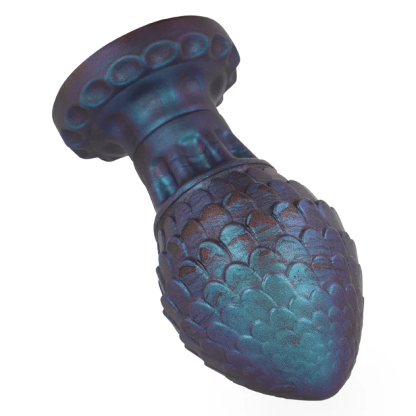 Epic Cybersilicock Vrakos Dragon Egg Anal Plug Size L