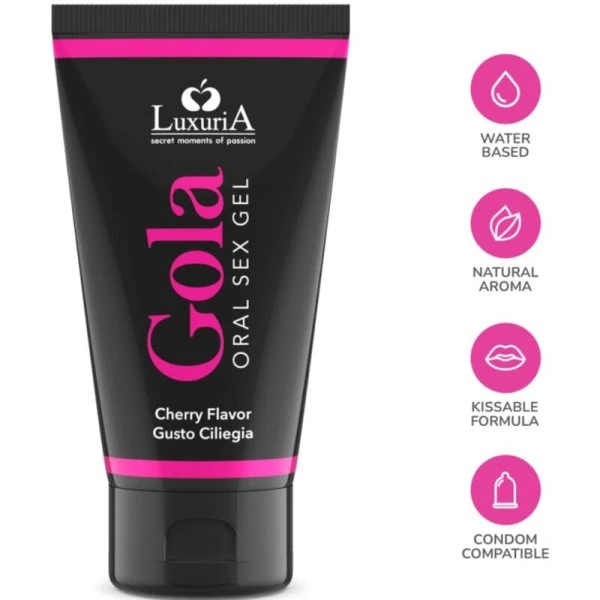 Intimateline Luxuria Oral Sex Gel met Kersensmaak 50 ml