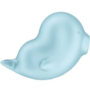 Satisfyer Sassy Seal Stimulator & Vibrator mit Air-Pulse und Vibration blau Satisfyer Sassy Seal Stimulator & Vibrator mit Air-Pulse und Vibration blau – Bild 2