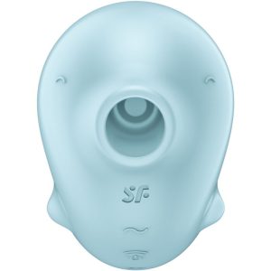 Satisfyer Sassy Seal Stimulator & Vibrator mit Air-Pulse und Vibration blau Satisfyer Sassy Seal Stimulator & Vibrator mit Air-Pulse und Vibration blau – Bild 4