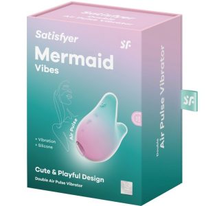 Satisfyer Mermaid Vibes Luchtimpulsvibrator Mint en Roze Satisfyer Mermaid Vibes Luchtimpulsvibrator Mint en Roze - Afbeelding 5