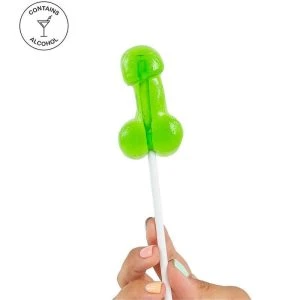 Secretplay Cosmetic edible penis lollipop with Caipirinha flavor