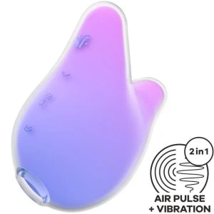 Satisfyer Mermaid Vibes luchtimpulsvibrator Violet Roze