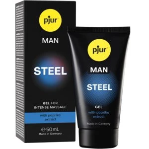 pjur MAN Steel Stimulating Massage Gel with Paprika Extract