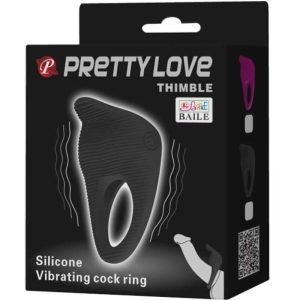 FOR HIM Pretty Love Thimble Vibratorring Zwart FOR HIM Pretty Love Thimble Vibratorring Zwart - Afbeelding 8