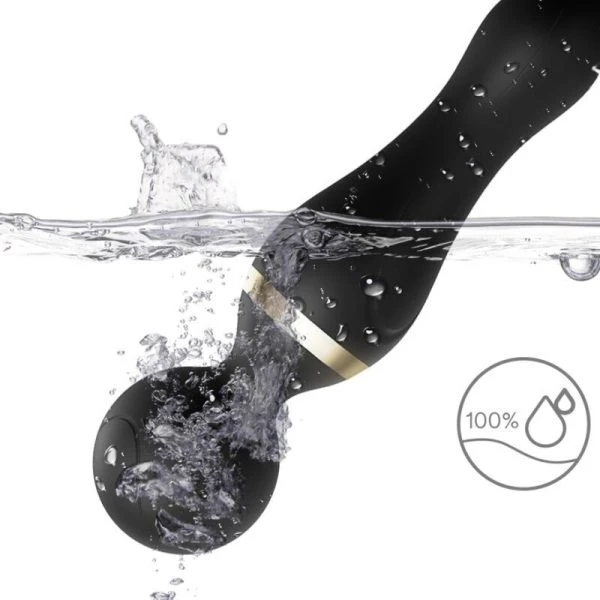 Armony Massagers Freeza opzetvibrator met superflexibele kop, zwart Armony Massagers Freeza opzetvibrator met superflexibele kop, zwart