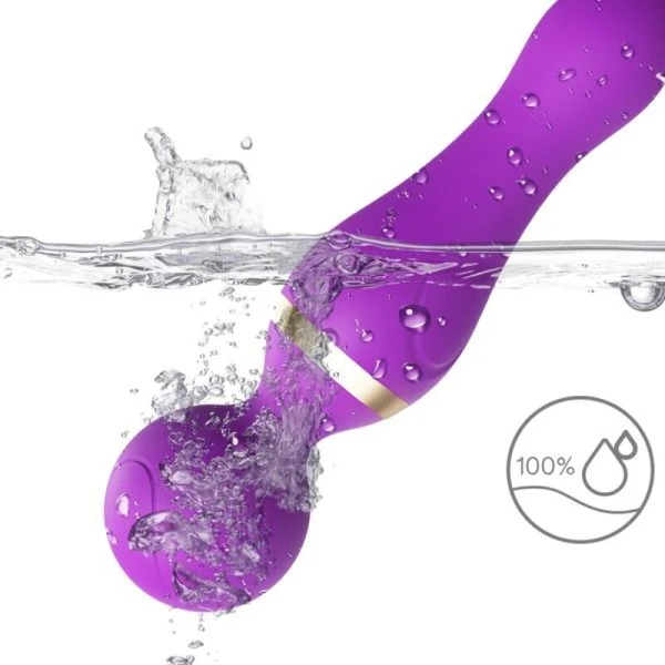 Armony Massagers Opzetvibrator Freeza Massager met superflexibele kop paars Armony Massagers Opzetvibrator Freeza Massager met superflexibele kop paars