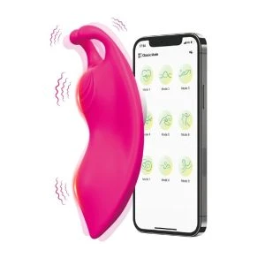 Armony Wearables Honeybee Auflegevibrator mit App-Steuerung Fuchsia