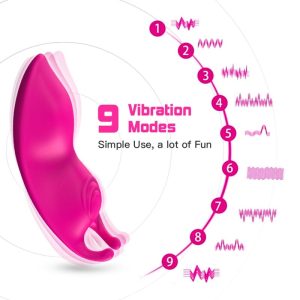 Armony Wearables Honeybee Oplegvibrator met Afstandsbediening Fuchsia Armony Wearables Honeybee Oplegvibrator met Afstandsbediening Fuchsia - Afbeelding 9