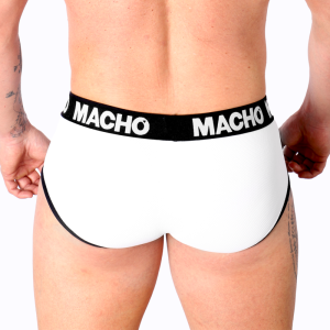 Macho Underwear herenslip met vergrotende cup, wit L Macho Underwear herenslip met vergrotende cup, wit L - Afbeelding 3