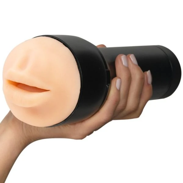 Kiiroo Feel Kiiroo Mouth Masturbator with TPE Mouth Opening Kiiroo Feel Kiiroo Mouth Masturbator with TPE Mouth Opening