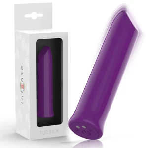 Intense FUN Toys Todrick Violet Clitoris Stimulating Bullet, 10.2 cm, purple