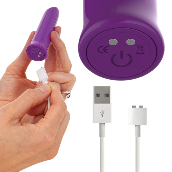 Intense FUN Toys Todrick Violet Clitorisstimulerende Kogel, 10,2 cm, paars Intense FUN Toys Todrick Violet Clitorisstimulerende Kogel, 10,2 cm, paars
