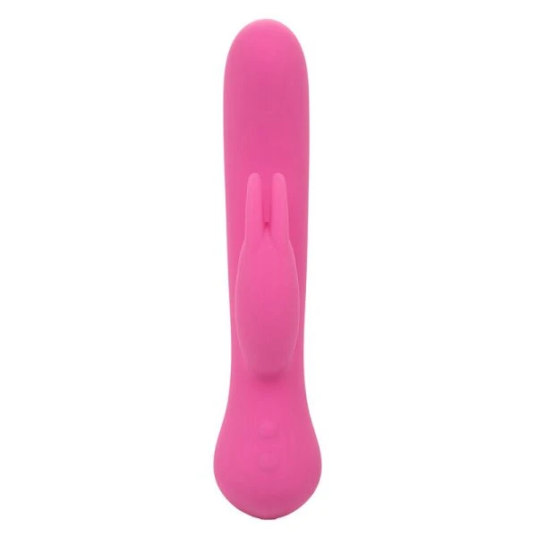 Calexotics First Time Vibrator Rabbit met clitorisstimulator oplaadbaar roze