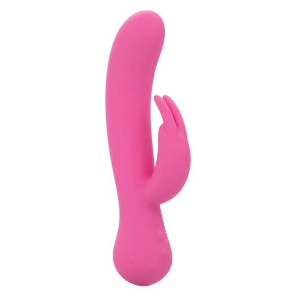Calexotics First Time Vibrator Rabbit met clitorisstimulator oplaadbaar roze