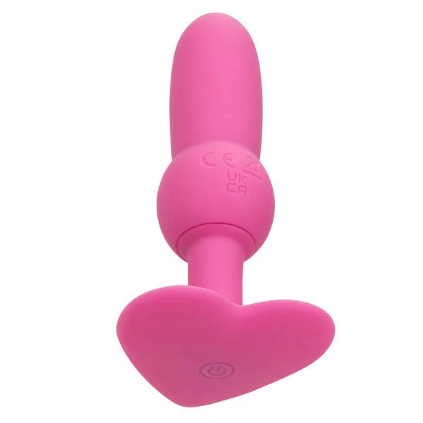 Calexotics First Time Anale Vibrator met Kralensonde, 10 Trillingen, Roze