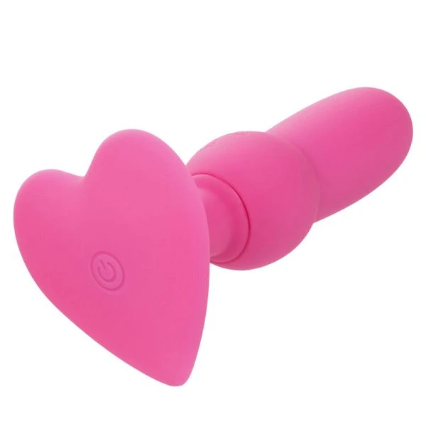 Calexotics First Time Anale Vibrator met Kralensonde, 10 Trillingen, Roze