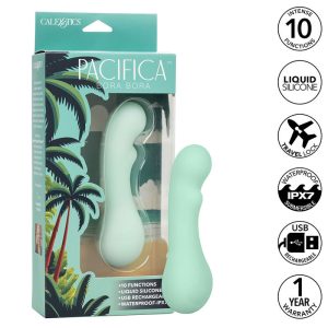 Calexotics Pacifica Bora Bora G-Punt Vibrator met 10 functies, Aqua Calexotics Pacifica Bora Bora G-Punt Vibrator met 10 functies, Aqua - Afbeelding 1