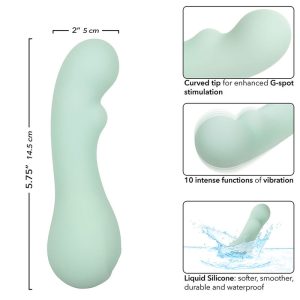 Calexotics Pacifica Bora Bora G-Punt Vibrator met 10 functies, Aqua Calexotics Pacifica Bora Bora G-Punt Vibrator met 10 functies, Aqua - Afbeelding 7