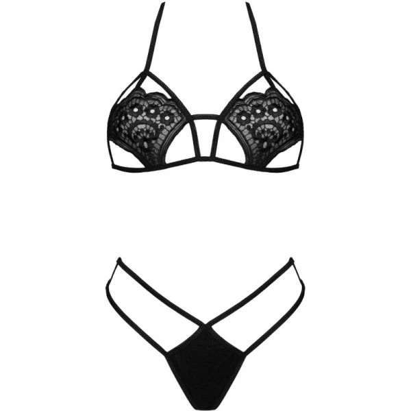 Livco Corsetti Fashion BH-String-Set Jimena LC 20216 zwart Livco Corsetti Fashion BH-String-Set Jimena LC 20216 zwart