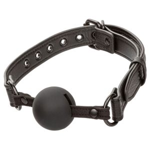 Calexotics Nocturnal Ball GAG Silicone Knebel Zwart Calexotics Nocturnal Ball GAG Silicone Knebel Zwart - Afbeelding 2