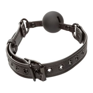 Calexotics Nocturnal Ball GAG Silicone Knebel Zwart Calexotics Nocturnal Ball GAG Silicone Knebel Zwart - Afbeelding 3