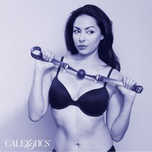 Calexotics Nocturnal Ball GAG Silicone Knebel Zwart Calexotics Nocturnal Ball GAG Silicone Knebel Zwart - Afbeelding 5