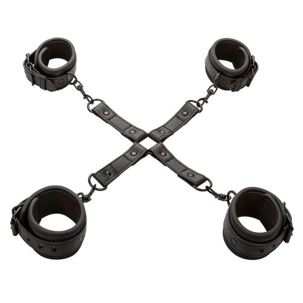 Calexotics Nocturnal Hog TIE Connector Fessel-Set zwart