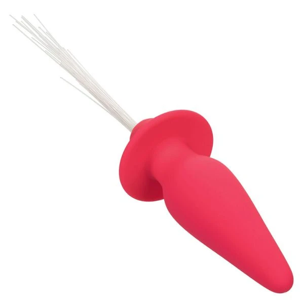 Calexotics Southern Lights Lichtgevende Anaalplug met Trillingen, Roze