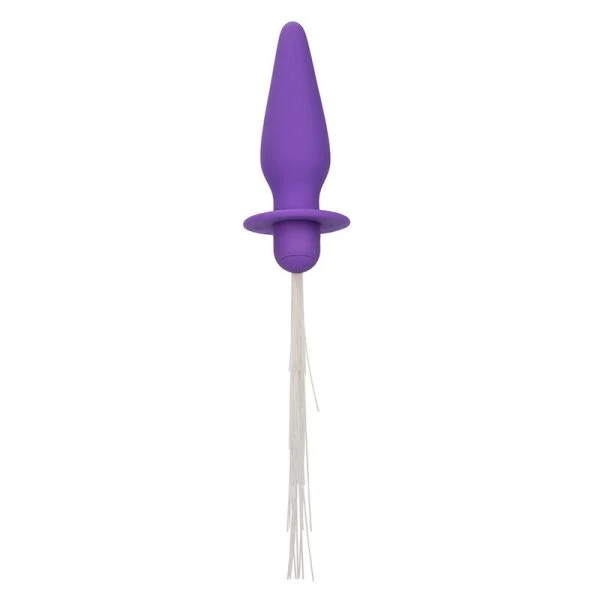 Calexotics Southern Lights lichtgevende anaalplug met vibratie, Paars