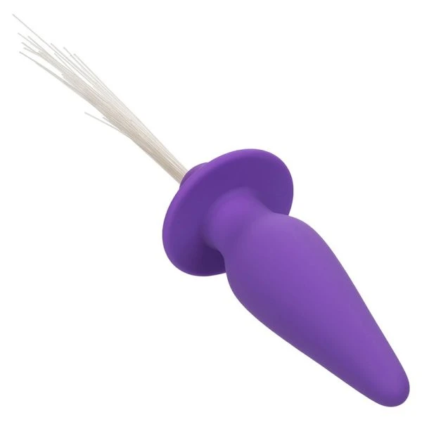 Calexotics Southern Lights lichtgevende anaalplug met vibratie, Paars
