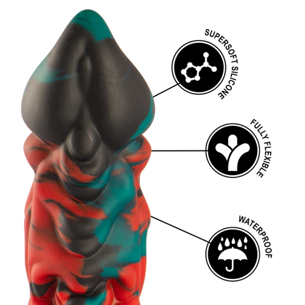 EPIC CYBERSILICOCK Silicone-dildo Phobos, grote godenmaat