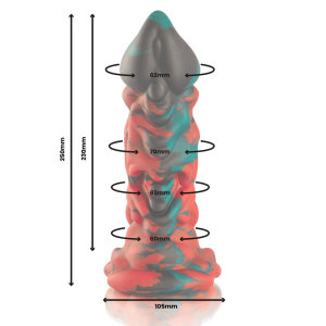 EPIC CYBERSILICOCK Silicone-dildo Phobos, grote godenmaat EPIC CYBERSILICOCK Silicone-dildo Phobos, grote godenmaat - Afbeelding 4