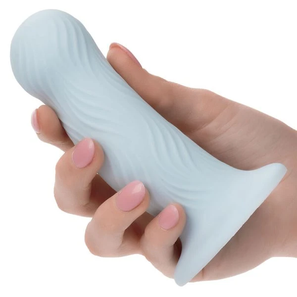 Calexotics Wave Rider Schuimstof-Anaalplug met Zuignap, blauw Calexotics Wave Rider Schuimstof-Anaalplug met Zuignap, blauw