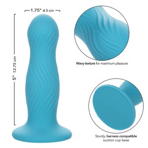 Calexotics Wave Rider Swell Anaalplug van siliconen, blauw Calexotics Wave Rider Swell Anaalplug van siliconen, blauw - Afbeelding 6