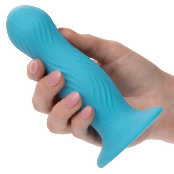 Calexotics Wave Rider Swell Anaalplug van siliconen, blauw Calexotics Wave Rider Swell Anaalplug van siliconen, blauw