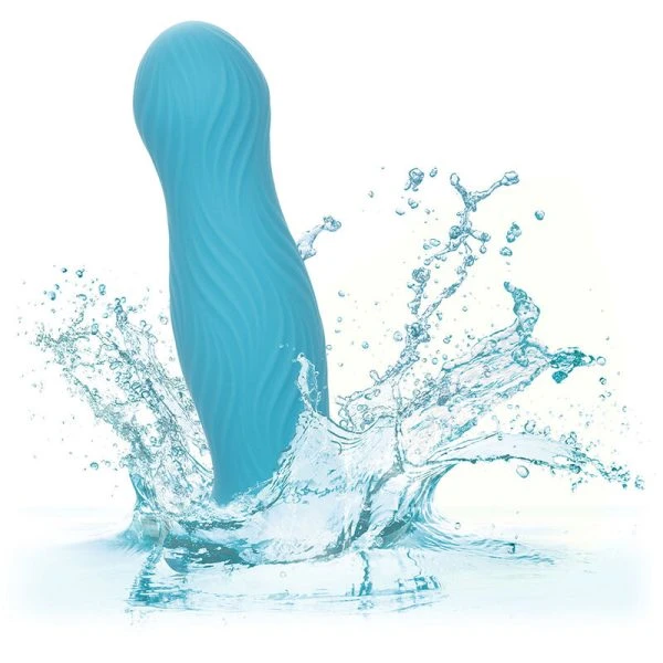 Calexotics Wave Rider Swell Anaalplug van siliconen, blauw Calexotics Wave Rider Swell Anaalplug van siliconen, blauw