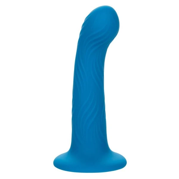 Calexotics Wave Rider Ripple Anaalplug met Ribbelstructuur, Blauw Calexotics Wave Rider Ripple Anaalplug met Ribbelstructuur, Blauw
