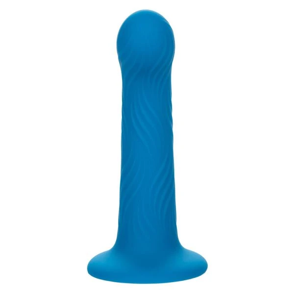 Calexotics Wave Rider Ripple Anaalplug met Ribbelstructuur, Blauw Calexotics Wave Rider Ripple Anaalplug met Ribbelstructuur, Blauw