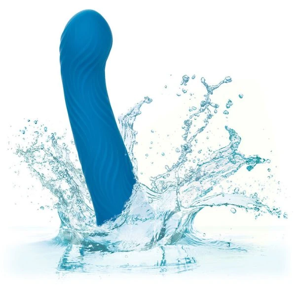 Calexotics Wave Rider Ripple Anaalplug met Ribbelstructuur, Blauw Calexotics Wave Rider Ripple Anaalplug met Ribbelstructuur, Blauw