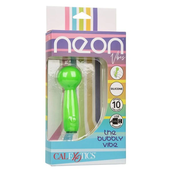 Calexotics Neon Vibes The Bubbly Vibe Mini-vibrator groen