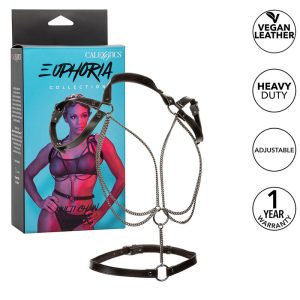 Calexotics Euphoria Multichain Halter Harness Bondage-Geschirr Calexotics Euphoria Multichain Halter Harness Bondage-Geschirr - Afbeelding 1