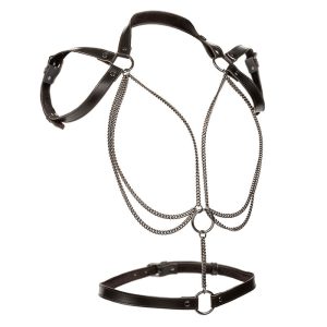 Calexotics Euphoria Multichain Halter Harness Bondage-Geschirr Calexotics Euphoria Multichain Halter Harness Bondage-Geschirr - Afbeelding 2