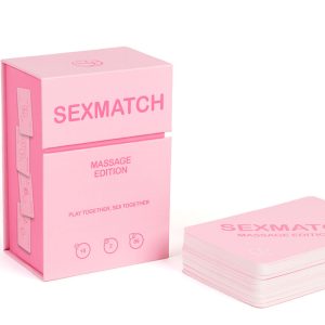 Secretplay 100% Games Sexmatch Massage Edition Kaartspel voor Stellen Secretplay 100% Games Sexmatch Massage Edition Kaartspel voor Stellen - Afbeelding 1