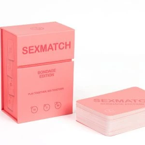 Secretplay 100% Games Sexmatch Bondage Editie Kaartspel voor Koppels