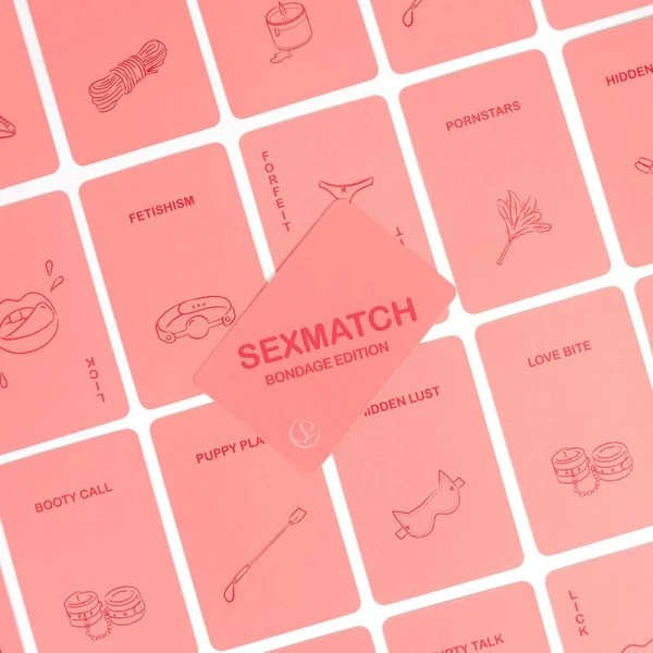 Secretplay 100% Games Sexmatch Bondage Edition Kartenspiel für Paare