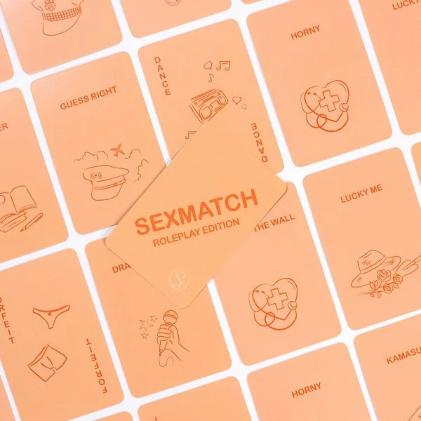 Secretplay 100% Games Sexmatch Rollenspiel-Edition Kartenspiel für Paare