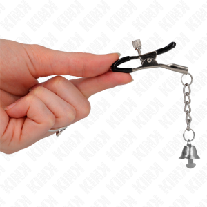 Kink Nipple Grip Nippelklemmen met belhanger Kink Nipple Grip Nippelklemmen met belhanger - Afbeelding 4