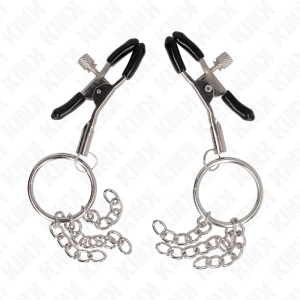 Kink Nipple Grip O-Ring Nippelklem met Keten Kink Nipple Grip O-Ring Nippelklem met Keten - Afbeelding 2